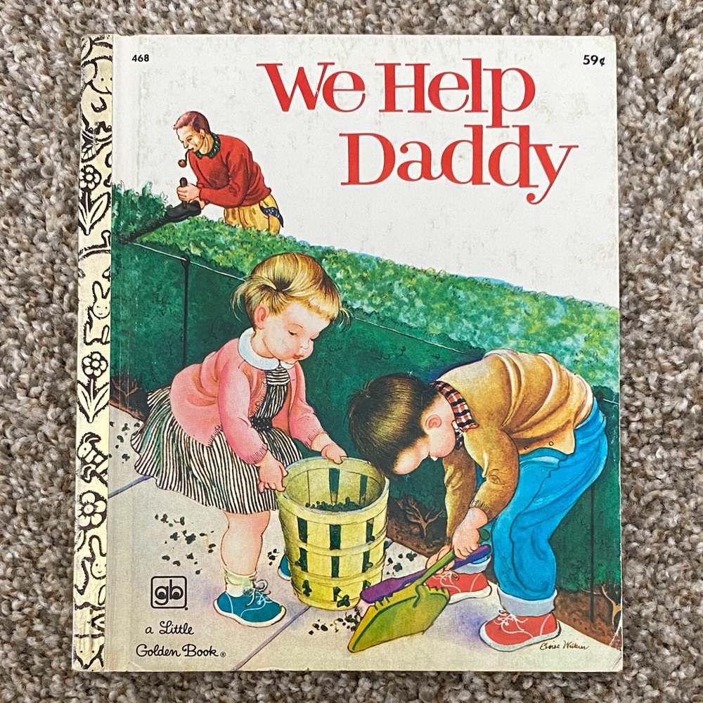 💛 We Help Daddy Little Golden Books
